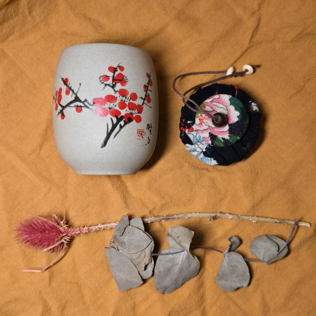 Tarro Artesanal de Cerámica para Té - Imagen 3