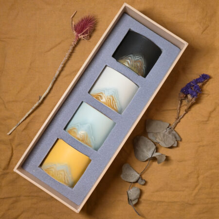 Set de 4 Cuencos Jiangshan de la Montaña